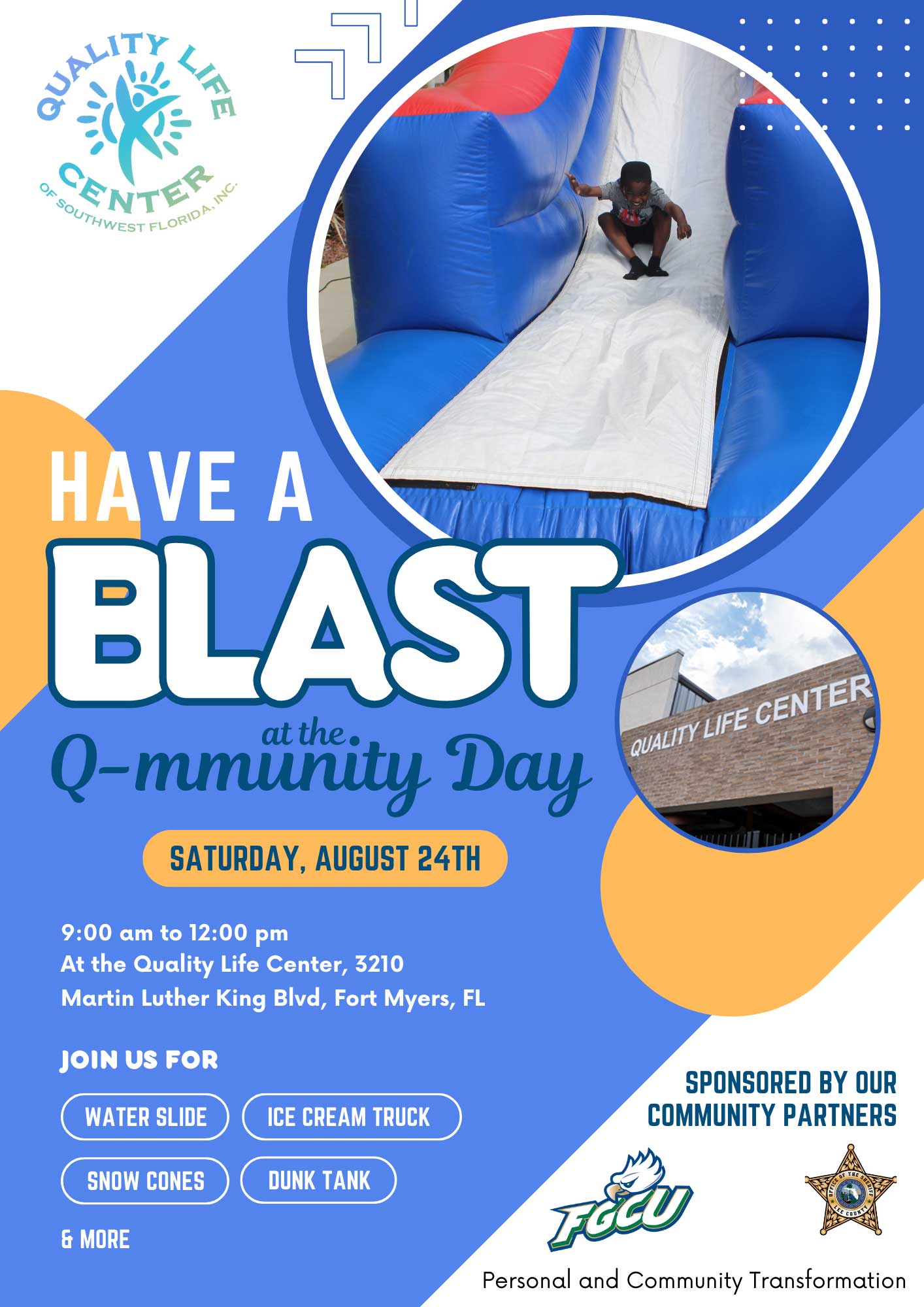 Image of Q-mmunity Day Flyer 2024